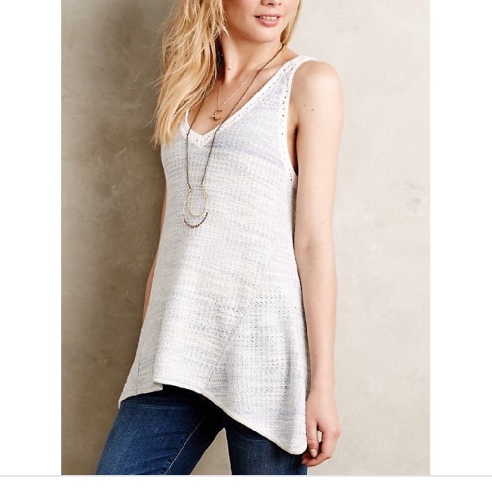 Anthropologie NWOT Spacedye Swing Tank